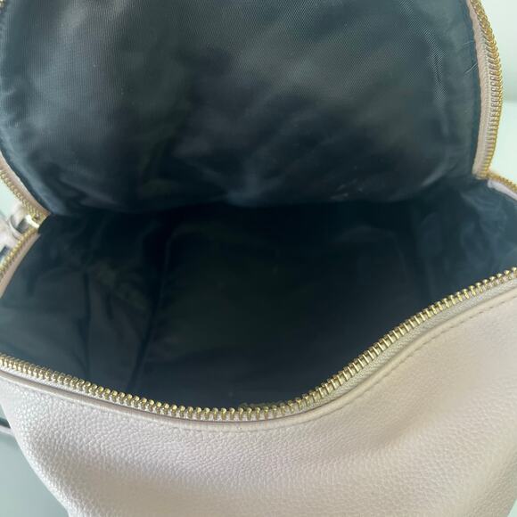 Victoria's Secret V-Quilt City Mini Backpack Purse Adjustable Straps Pink - Picture 7 of 11